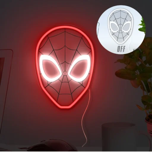 Paladone Pókember falra szerelhető LED neon lámpa - 1