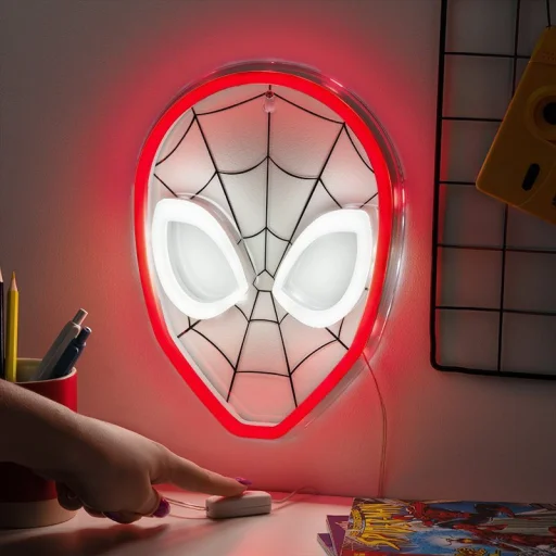 Paladone Pókember falra szerelhető LED neon lámpa - 3