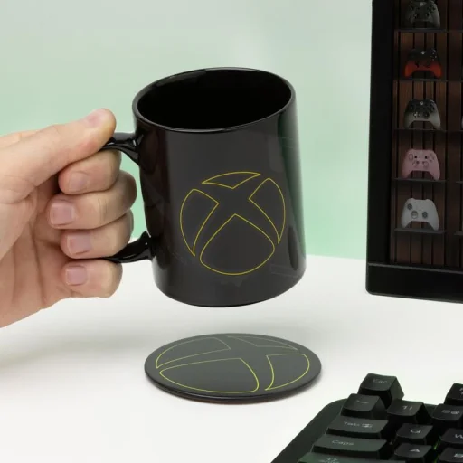 Paladone Microsoft Xbox bögre és fém alátét szett - 2