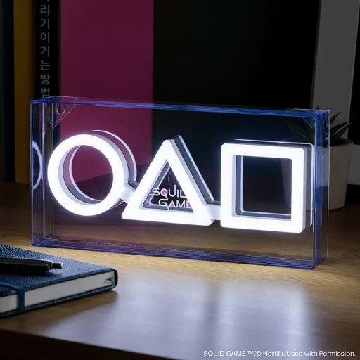 Paladone Squid Game LED neónová lampa - 2