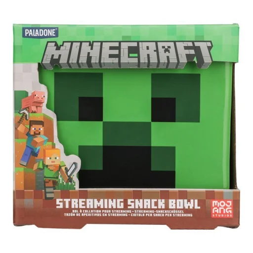 Paladone Minecraft Creeper streaming snack bowl snack tál - 4