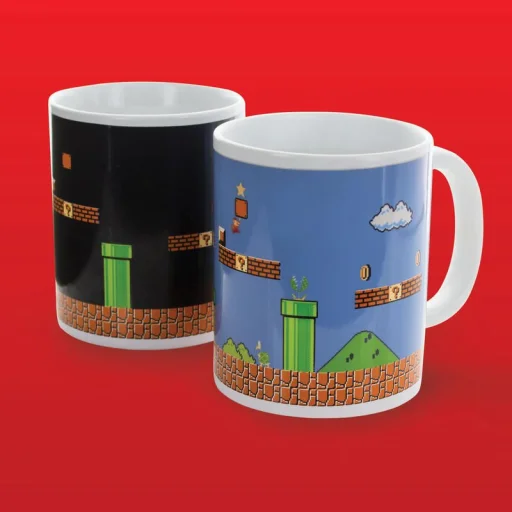Paladone Super Mario Bros teplocitlivý hrnček - 2