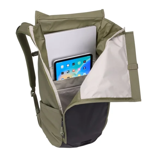 Thule 5233 Paramount Bike Commute Backpack 20L Soft Green cyklistický batoh - 3