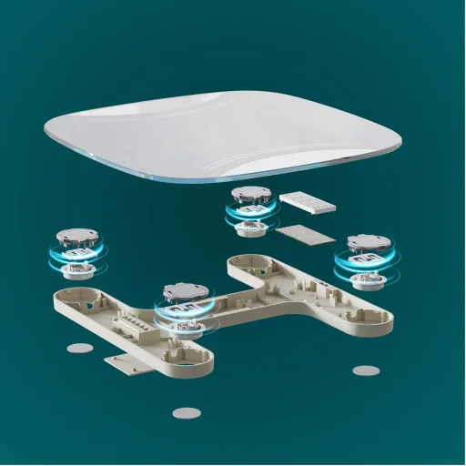 Homedics SCL-B125-SV3R Essential osobná váha - 6