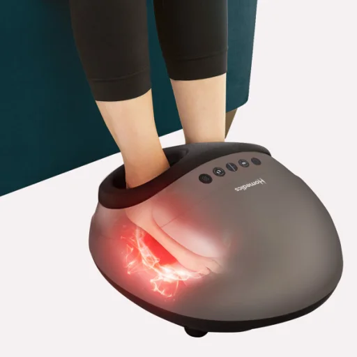 Homedics FMS-350HGY-EU Shiatsu vzduchový kompresný masážny prístroj na nohy - 7