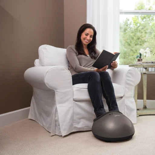 Homedics FMS-350HGY-EU Shiatsu vzduchový kompresný masážny prístroj na nohy - 10