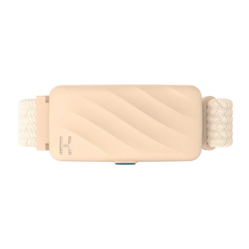 Homedics SS-WB100CE-WW WakeBand csendes ébresztő karkötő, krémszínű - 1
