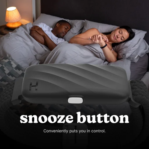 Homedics SS-WB100BK-WW WakeBand csendes ébresztő karkötő, fekete - 6