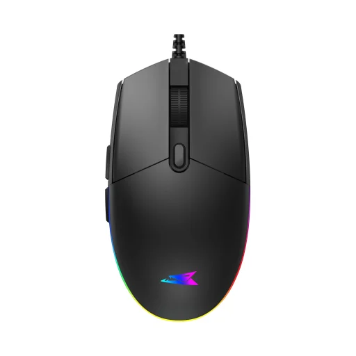 Baracuda BGM-111 Crab Black gaming egér - 1