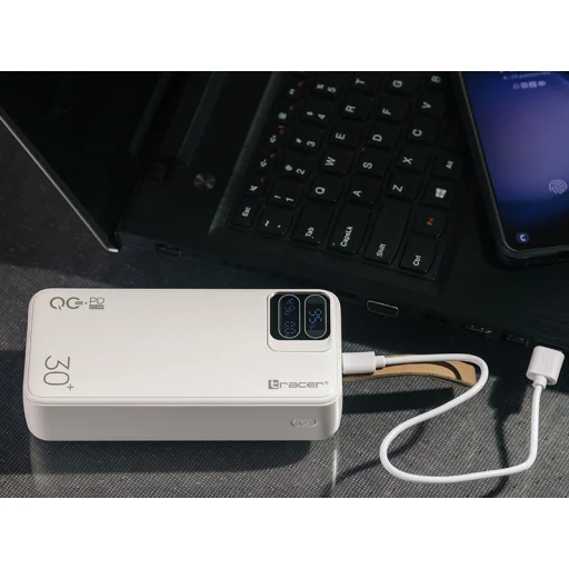Tracer 47506 Blaze 30000mAh 65W biela powerbanka - 6