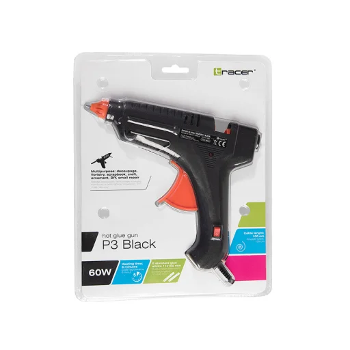 Tracer 46512 P3 čierna lepiaca pištoľ - 5