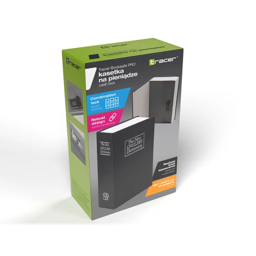 Tracer 47654 BookSafe Pro príručná pokladnička - 9