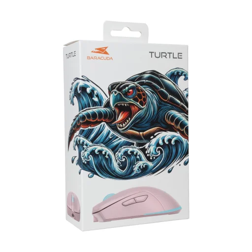 Baracuda BGM-124 Turtle Pink vezeték nélküli egér - 14