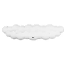 White Shark CUMULUS WHITE KP-012 Cloudy billentyűzet csuklótámasz fehér