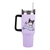 Paladone Hello Kitty Kuromi 900 ml termo pohár so slamkou thumbnail