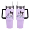 Paladone Hello Kitty Kuromi 900 ml termo pohár so slamkou thumbnail