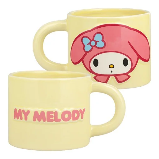 Paladone Hello Kitty My Melody dombornyomott bögre - 2