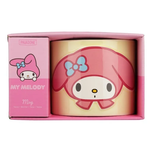 Paladone Hello Kitty My Melody reliéfny hrnček - 6