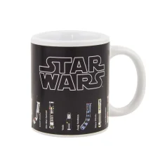 Paladone Star Wars hrnček meniaci sa teplom so svetelnými mečmi