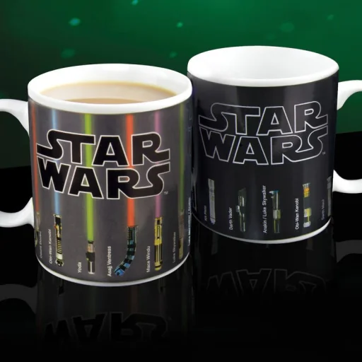 Paladone Star Wars fénykardos hőre változó bögre - 4
