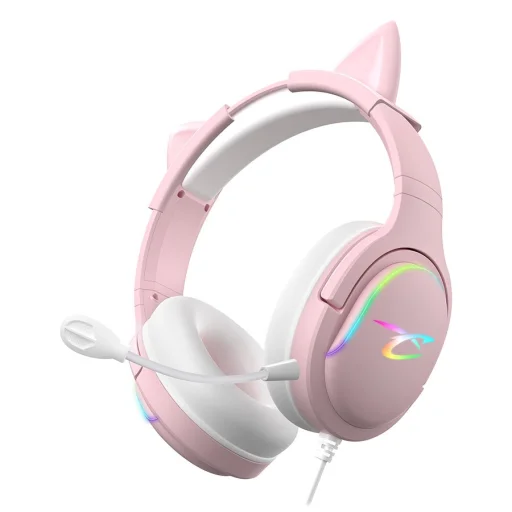 Subsonic Spectra LED herný headset Sweety Pink - 4