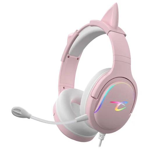 Subsonic Spectra LED herný headset Sweety Pink - 6