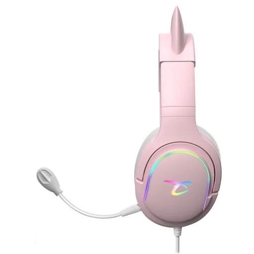 Subsonic Spectra LED herný headset Sweety Pink - 8