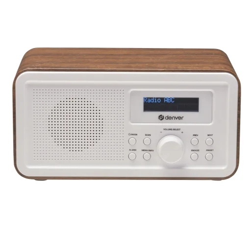 Denver DAB-30DW Dark Wood DAB+ a FM rádio - 2