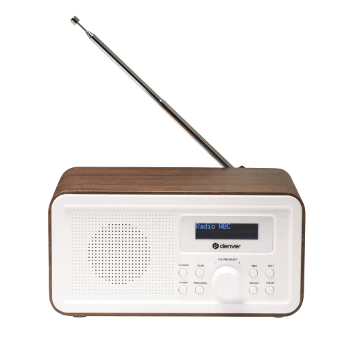 Denver DAB-30DW Dark Wood DAB+ és FM rádió - 1