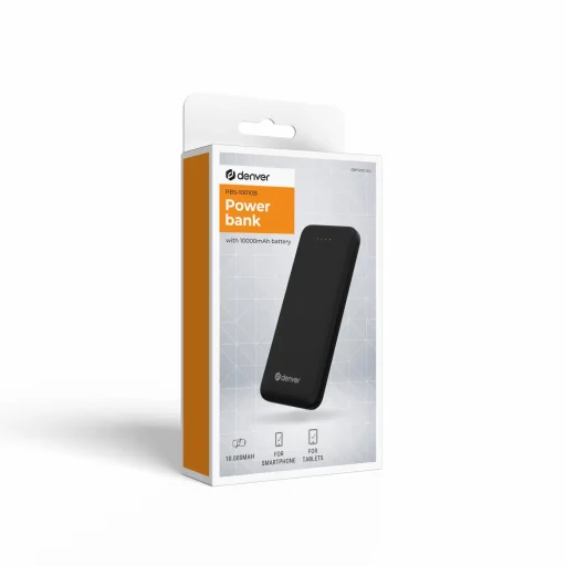 Denver PBS-10010B Black (10000mAh) powerbank - 5