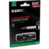 Emtec USB3.2 Click Secure B120 512GB USB kľúč thumbnail