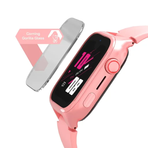 Detské smart hodinky Stelio ST-SWJ102-PK Junior Pro AI 4G ružové - 4