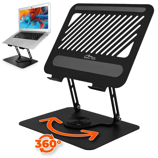 Media-Tech MT2662 Roto laptopállvány 10–17 hüvelykes laptopokhoz - 6