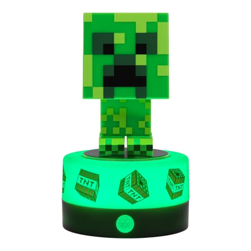 Paladone Minecraft Creeper ikonikus éjjeli fény és szobaőr lámpa - 3