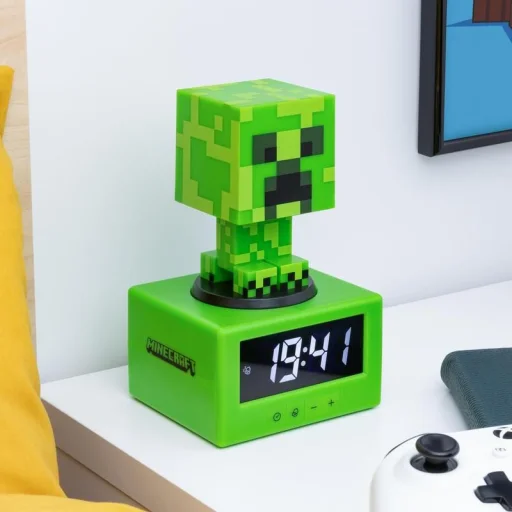 Paladone Minecraft Creeper Icon budík - 5