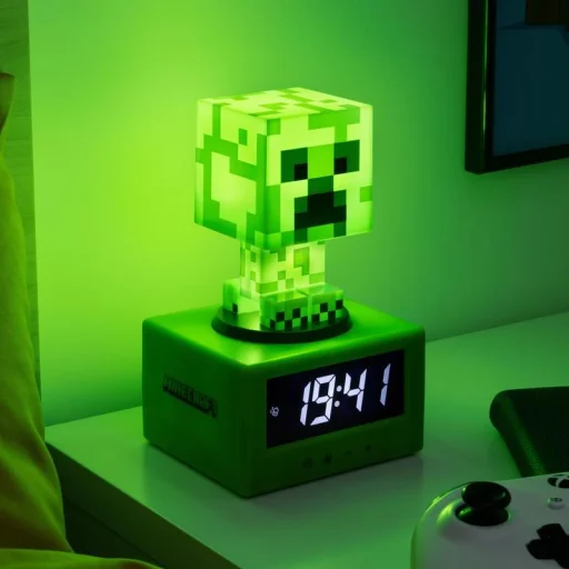 Paladone Minecraft Creeper Icon budík - 4