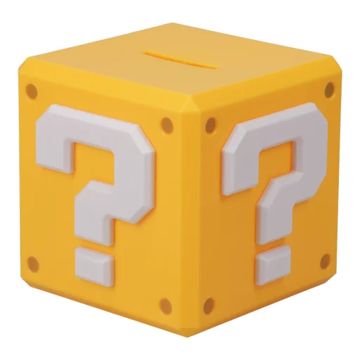 Paladone Super Mario Pokladnička Otáznikový blok - 4