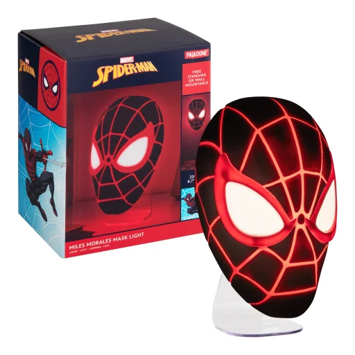 Paladone Spider-Man Miles Morales maska lampa - 8