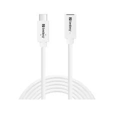 Sandberg 136-55 USB-C > USB-C samec-samica USB 3.1 predlžovací kábel 100W, 2 m