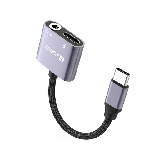 Sandberg 136-67 USB-C audio adaptér PD65W - 2
