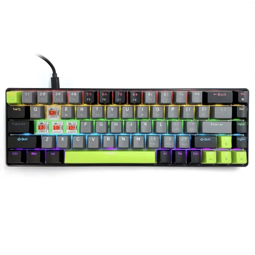 Media-Tech MT1260 Red Core MX60 mechanikus gamer billentyűzet - 9