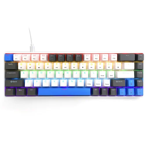 Media-Tech MT1259 Red Core MX60 mechanikus gaming billentyűzet - 1