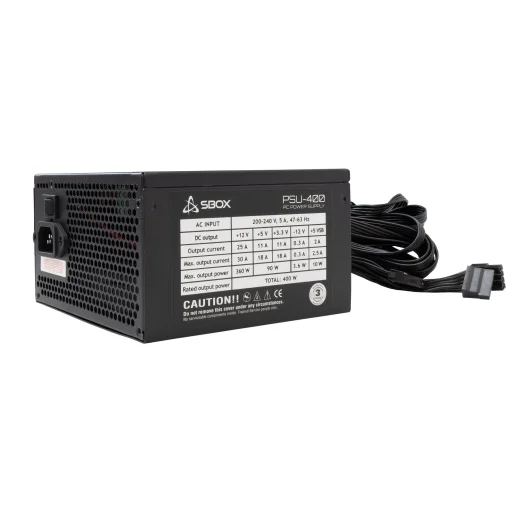 Sbox PSU-400-2 ATX 400 W napájací zdroj - 1