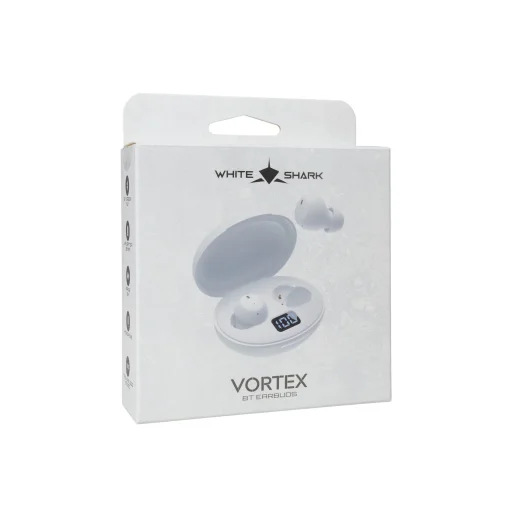 White Shark GEB-TWS-02 Vortex White bezdrôtové herné slúchadlá - 8