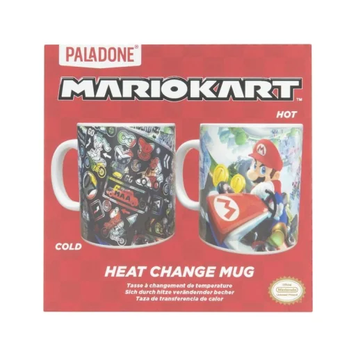 Paladone Super Mario Mario Kart hőre változó bögre - 5