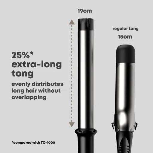 Revamp TO-1250-EU Effortless Curls Long Tong kulma na vlasy - 2