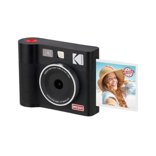 Kodak Mini Shot 3 Era instant fényképezőgép és Bluetooth nyomtató fekete - 4