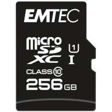 Emtec MicroSDXC 256GB UHS-I U1 EliteGold memóriakártya