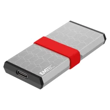 Emtec SSD 3D NAND/USB-C 3.2 Gen2 X205 256GB mini hordozható SSD