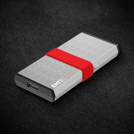 Emtec SSD 3D NAND/USB-C 3.2 Gen2 X205 256GB mini hordozható SSD - 7